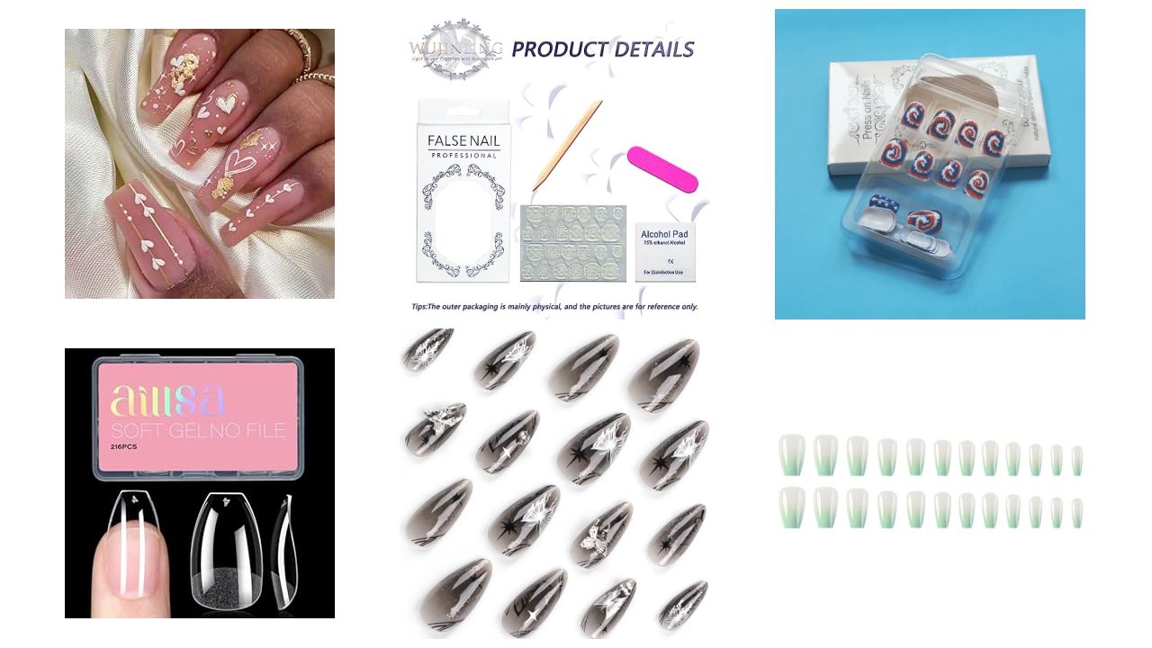 ✨ Manifested Nails Press-Ons, Art Kits, Gel Strips #5609 Dashing Diva, KISS, Ardell (149 units) - Image 2