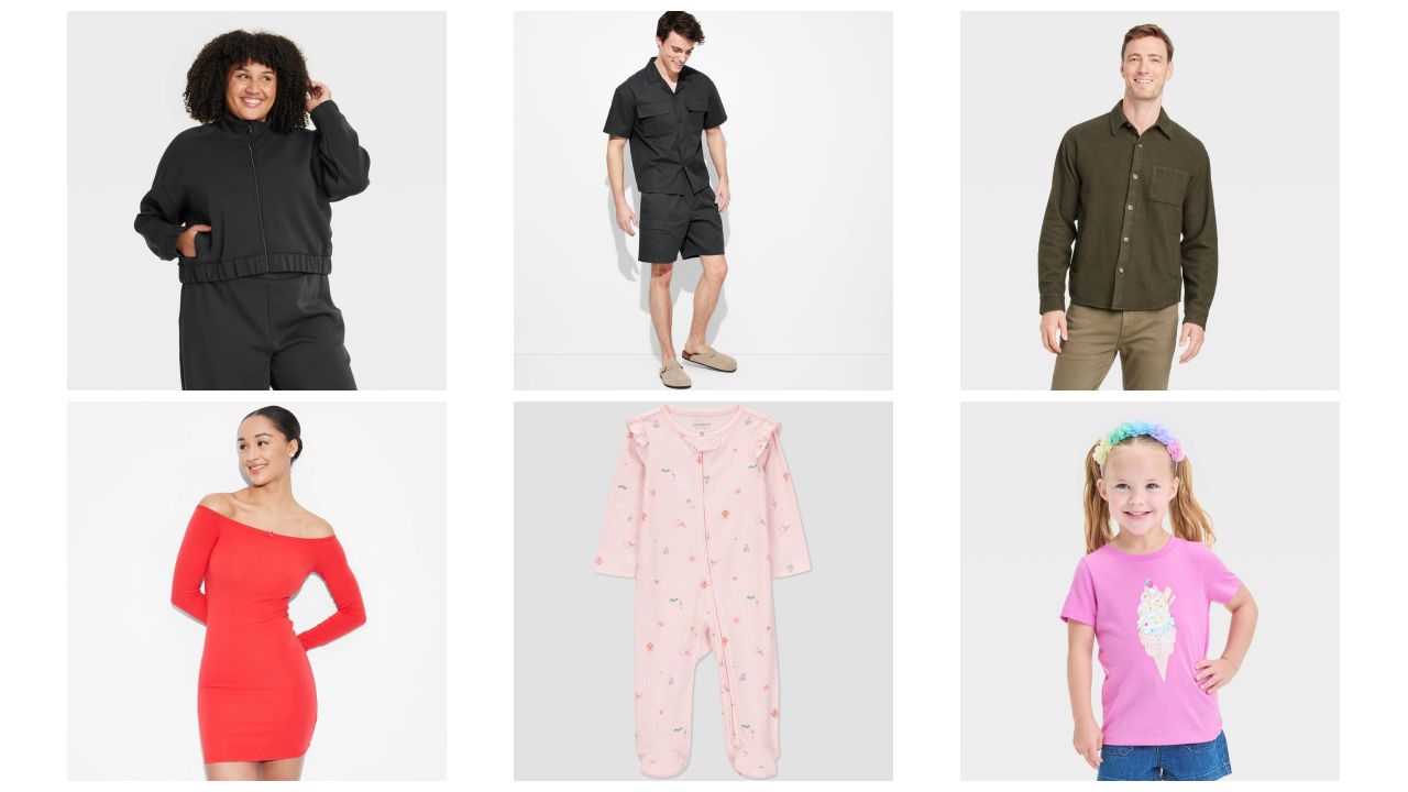 🎯 Target Family Clothing Lot | Goodfellow Men's, Women's Active & Kids #6073 (65 units) - Image 1