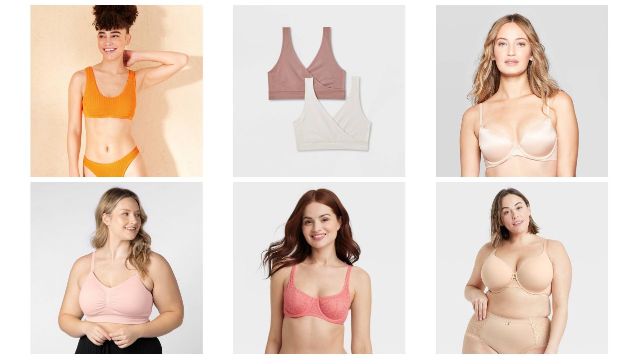 👙 Manifested Mixed Target Intimates Lot – Bras, Bralettes & Maternity #6038 (70 units) - Image 3