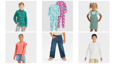 🎒 Target Kids Clothing Lot | Baby→Big Kids | Manifested #5834 (85 units) - Image 3
