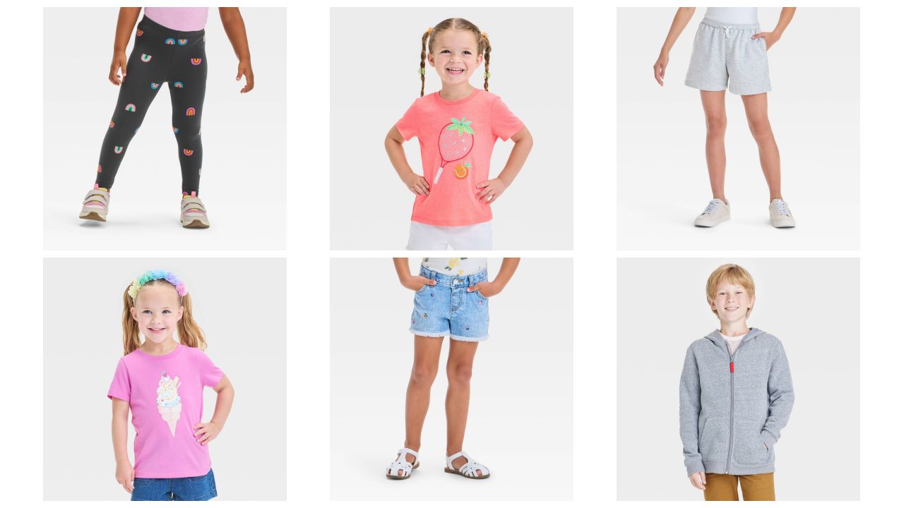 🧸 Target Kids Clothing Lot | Cat & Jack Uniforms, Tulle Skirts & Carter's #6125 (116 units) - Image 2