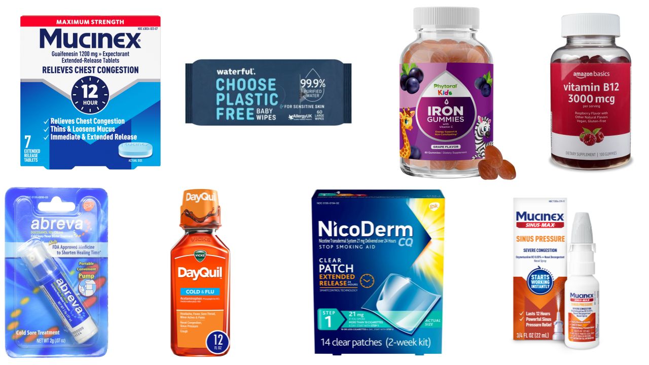 📦 Mixed Health & Beauty Inventory Pack - Includes Everlywell & NicoDerm #6449 (116 units) - Image 1