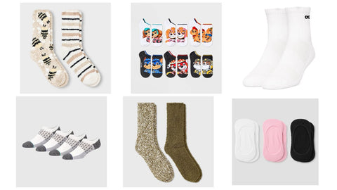 🧦 Manifested Target Socks Lot – Variety of Styles & Sizes #5829 (70 units) - Image 3