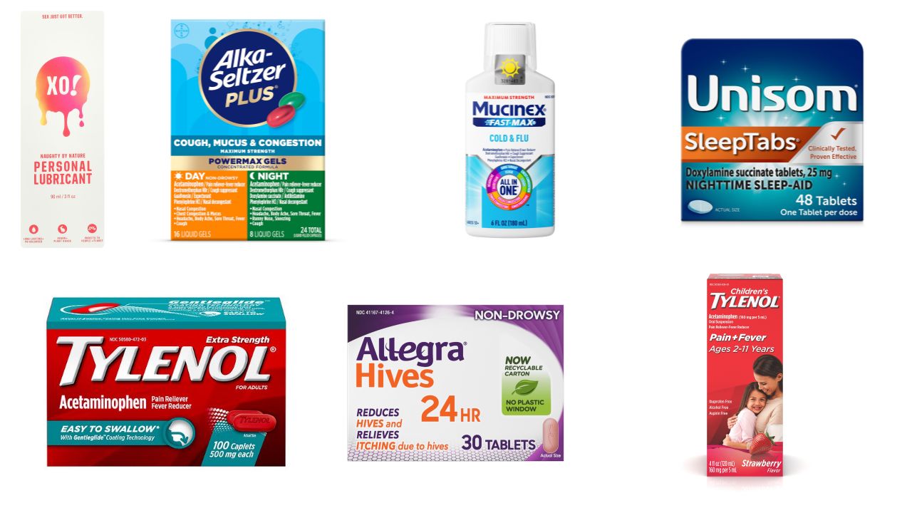 📦 Mixed Drugstore Haul | Allegra, Vicks, Covergirl & Tylenol #6095 (100 units) - Image 2