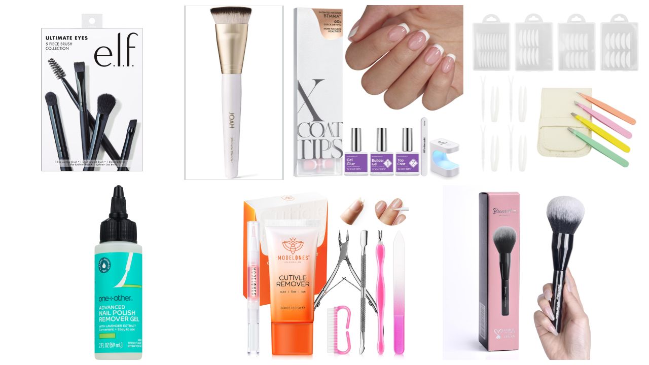 🪞 Manifested Mixed Makeup Tools & Cosmetics Lot #6033 (175 units) - Image 1