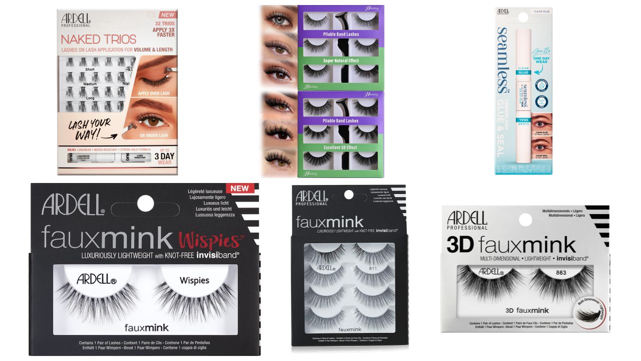 💖 Eyelash Lot | NWT Ardell Lashes | Strips, Clusters & Glue Kits #6243 (135 units) - Image 3