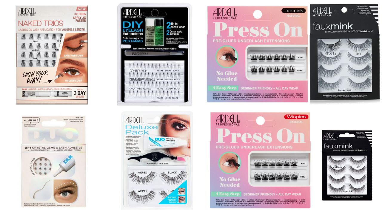 📦 Mixed False Eyelashes Inventory Pack - Includes Ardell & DUO #6495 (180 units) - Image 3