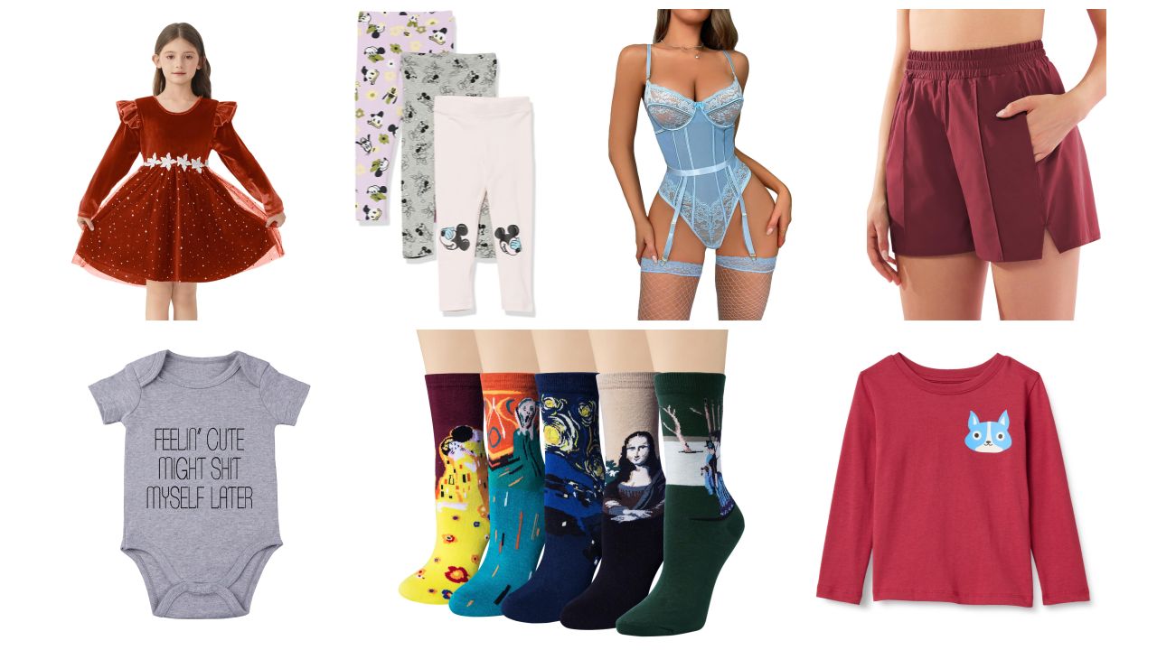 👔Amazon Mixed Apparel – Women, Men, & Kids Retail Shelf Pulls #6398 (133 units) - Image 1