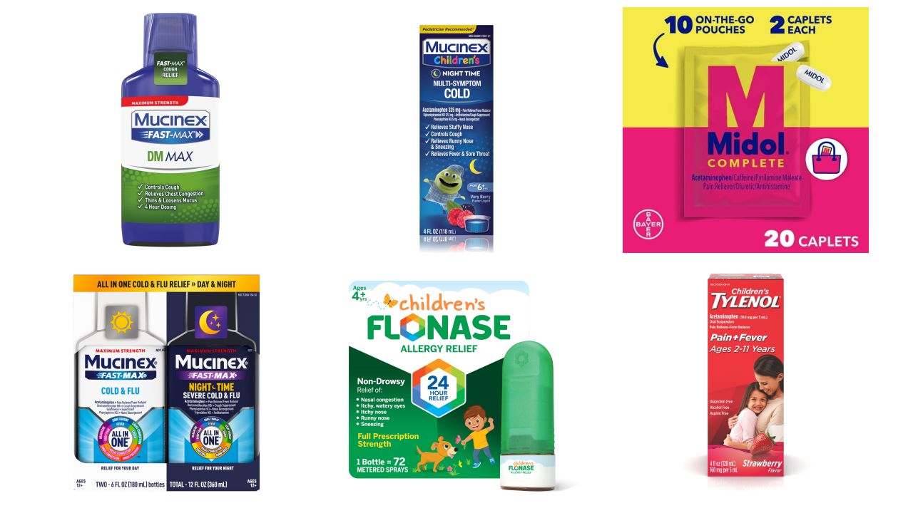 🌡️ Reseller Health Box (EXP 01/26) | Motrin, Afrin & Allergy Relief #6134 (145 units) - Image 3