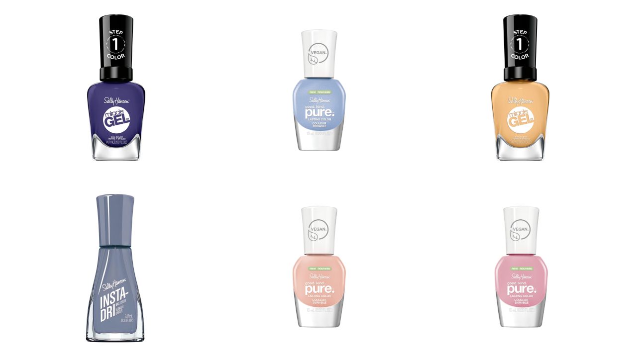 📦 Wholesale Nail Polish Box | Sally Hansen Gel, Nudes, Glitters & Neons #6075 (186 units) - Image 1