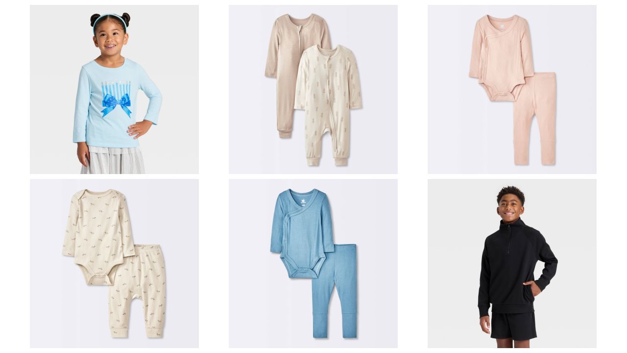 📦 Target Youth Apparel Lot - Includes Cloud Island & Cat & Jack #6514 (160 units) - Image 1