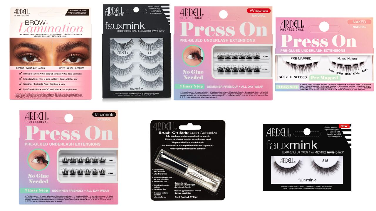 📦 Mixed False Eyelashes Inventory Pack - Includes Ardell & DUO #6495 (180 units) - Image 1