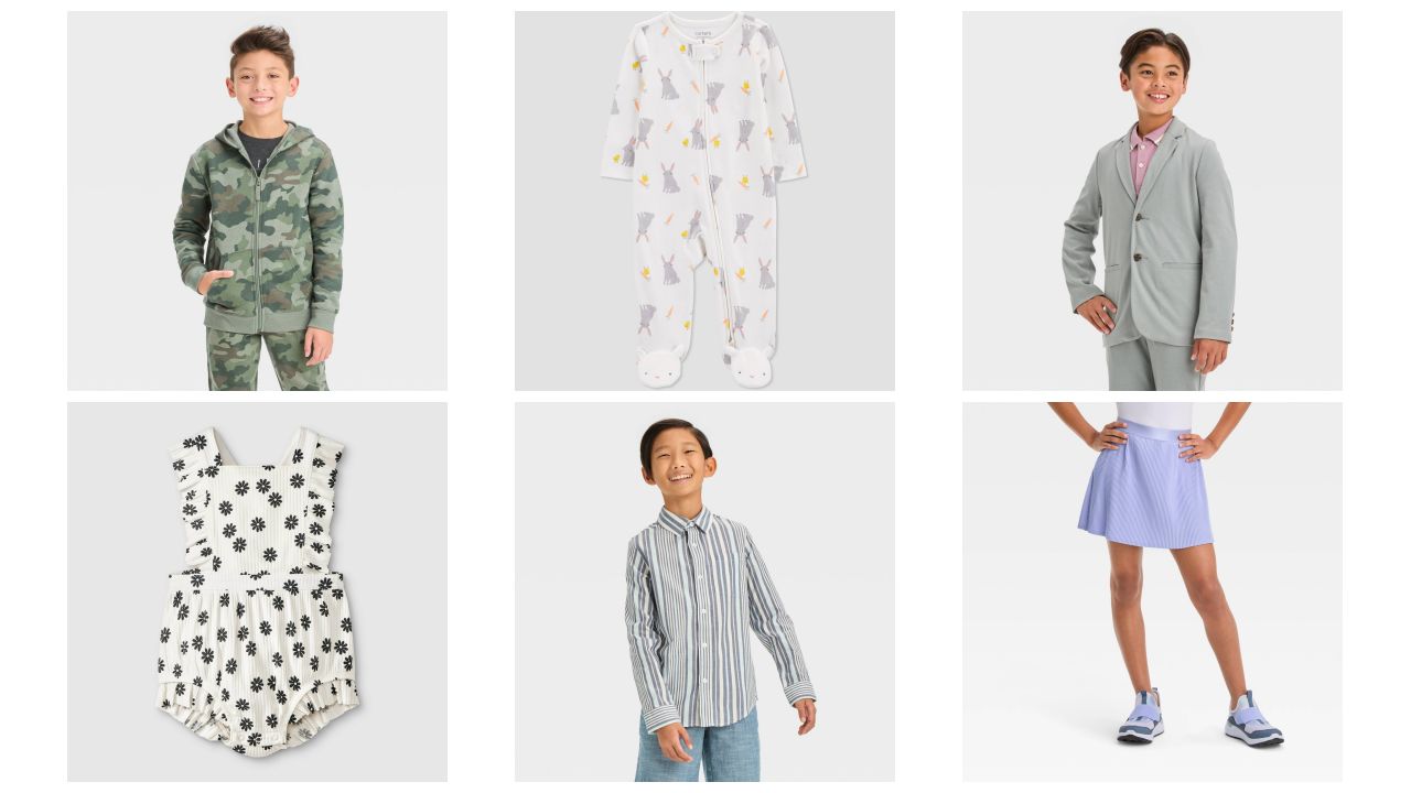 🏃‍♂️ Target Kids Wardrobe Reseller Lot | All In Motion, Cat & Jack, Carter's #6109 (272 units) - Image 2