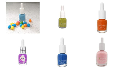 🌿 Clean Beauty Mini Nail Polish Lot | Nailtopia Bio-Based Shades #5372 - 242 (units)
