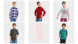 🎒 School-to-Season Target Kids Mix — Flannels, Denim, Leggings, PJs  #5869 (130 units) - Image 1