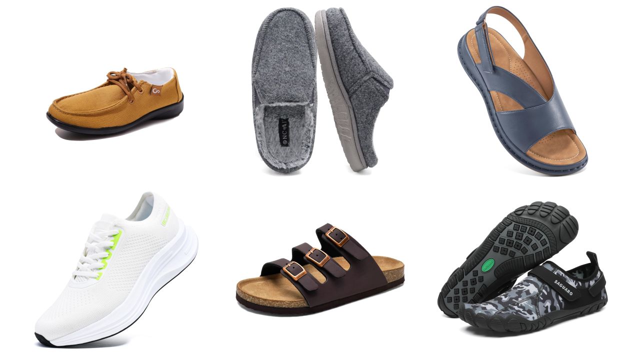 👟 Mixed Shoe Lot | Native, Dream Pairs & Men's Memory Foam Slippers #6144 (41 units) - Image 2