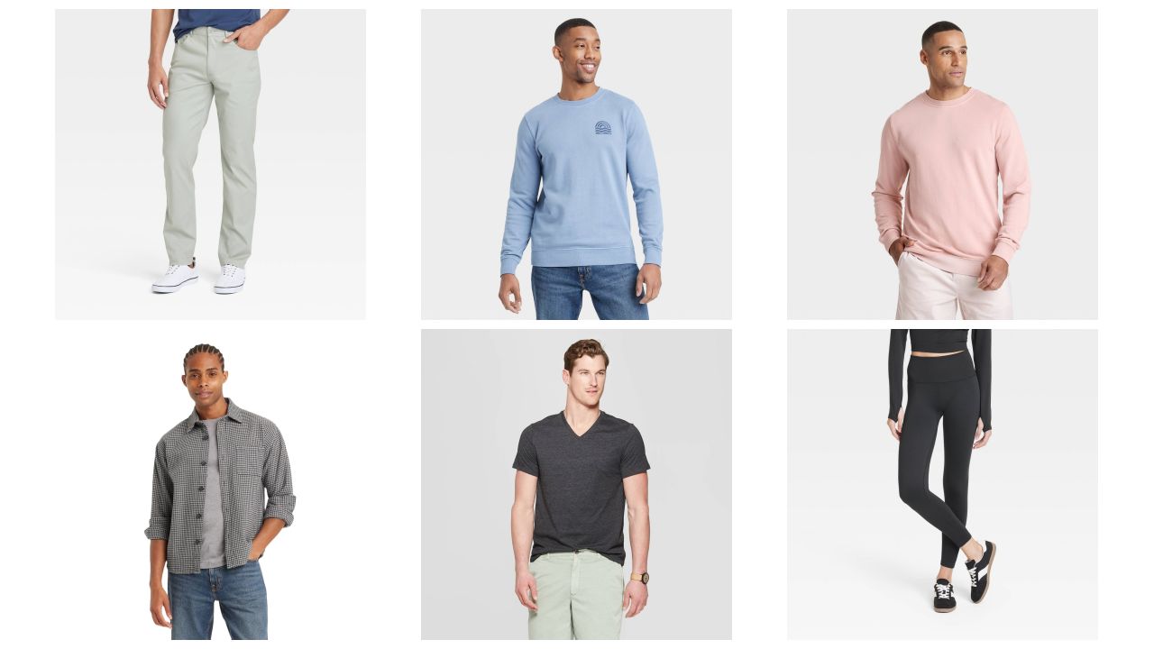 👚 Manifested Adult Target Clothing Lot – Mixed Styles & Sizes #6019 (58 units) - Image 1