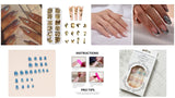 ✨ Manifested Nail Overload – Long Coffins, Chrome French Tips & 3D Charms #5474 (135 units) - Image 3