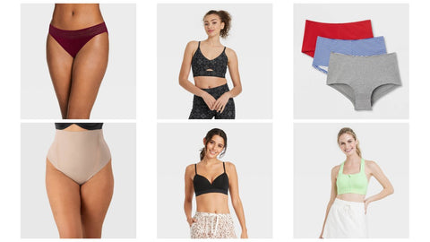 👙 Manifested Undergarments & Swimwear Lot – Hanes, Maidenform, Billabong #5710 (80 units) - Image 1