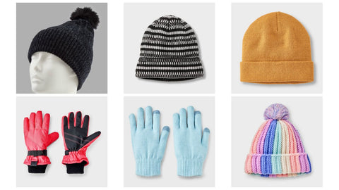 ❄️ Manifested Target Cold Weather Lot – Hats, Gloves, Mittens, Beanies #5856 (85 units) - Image 2