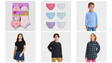 🧸 Kids & Toddler Power Mix — PJs, Flannels, Socks, Graphic Tees #5901 (75 units) - Image 2
