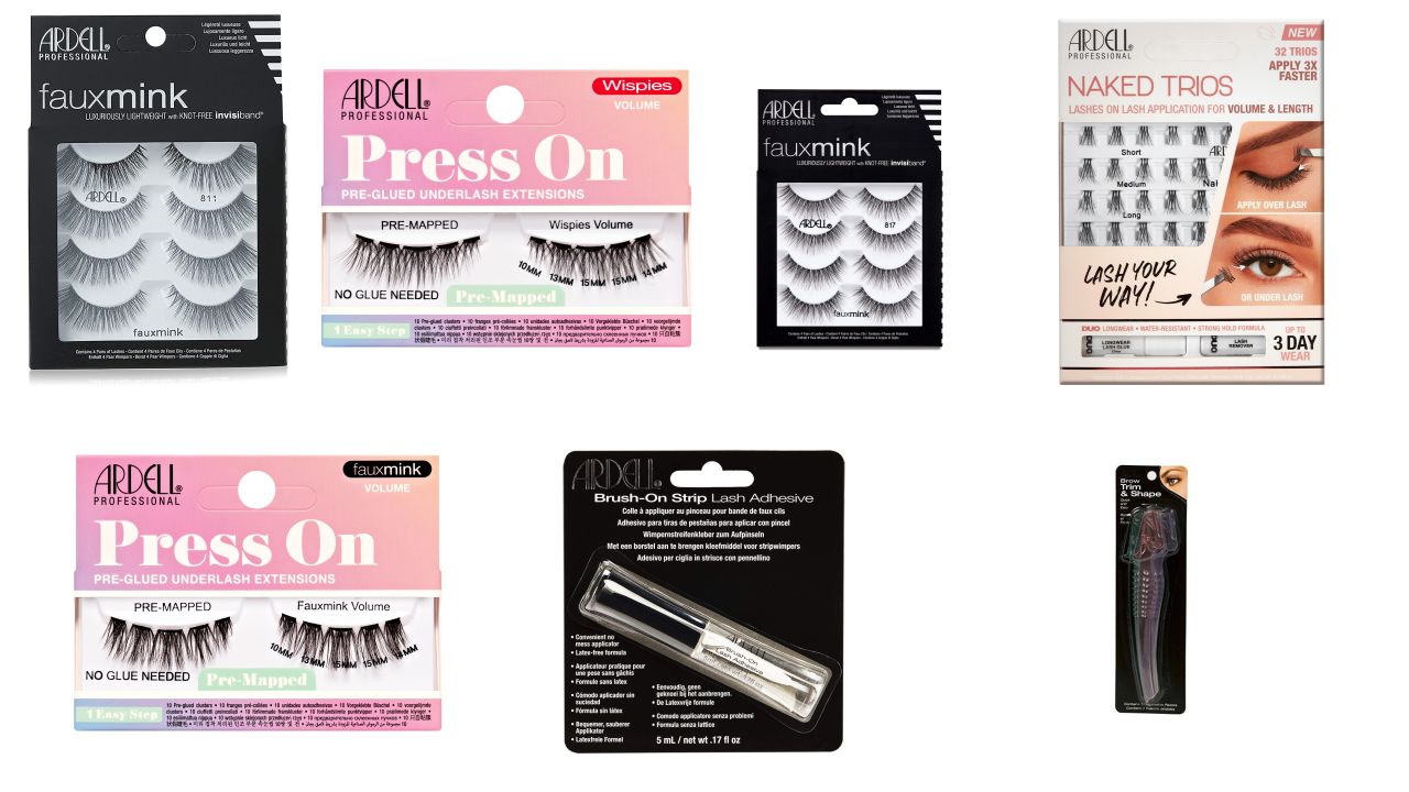💖 Fast-Selling Lash Extension & Styling Pack with Ardell #6554 (165 units) - Image 1