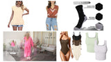 ✨ Trendy Manifested Amazon Fashion Lot – Hoodies, Dresses, Socks & More! #5424 (95 units) - Image 2