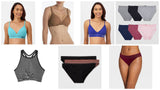 👙 Manifested Undergarments & Swimwear Lot – Hanes, Maidenform, Billabong #5710 (80 units) - Image 2