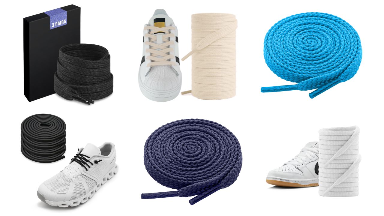👟 Bulk Shoelace Lot | On Cloud, Hey Dude Replacements + Elastic Laces #6050 (500 units) - Image 2