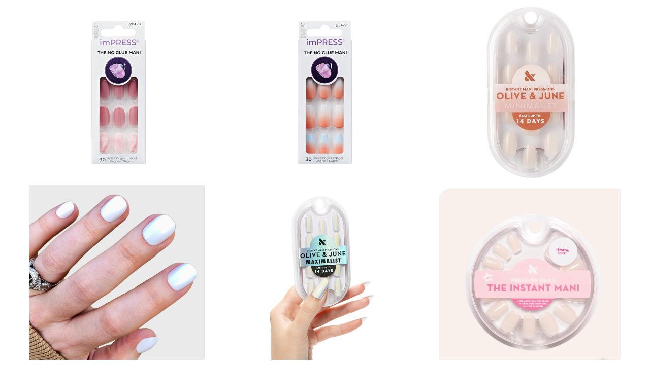 💅 Huge Olive & June Nail Lot | Chrome, Gradient, French & imPRESS #6110 (275 units) - Image 1