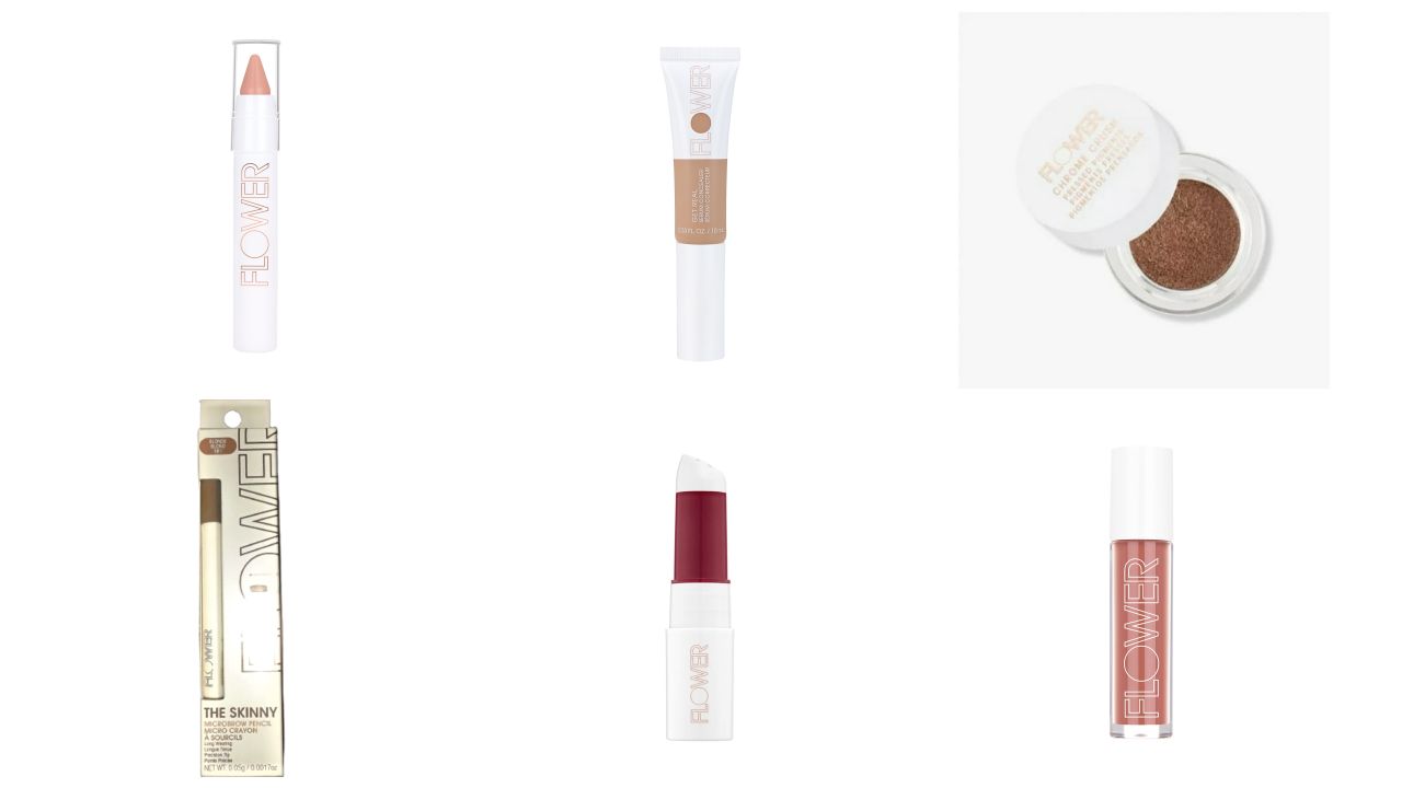 ✨ Manifested Mixed FLOWER Beauty & JOAH Makeup – Face, Eyes, Lips & Glow #6029 (250 units) - Image 1