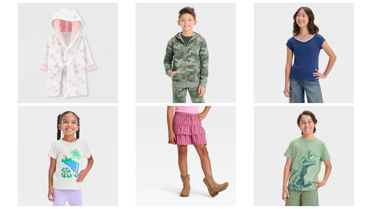 🚀 Target Kids Clothing Lot | Star Wars, Squishmallows & NCAA Sports Gear #6062 (200 units) - Image 1