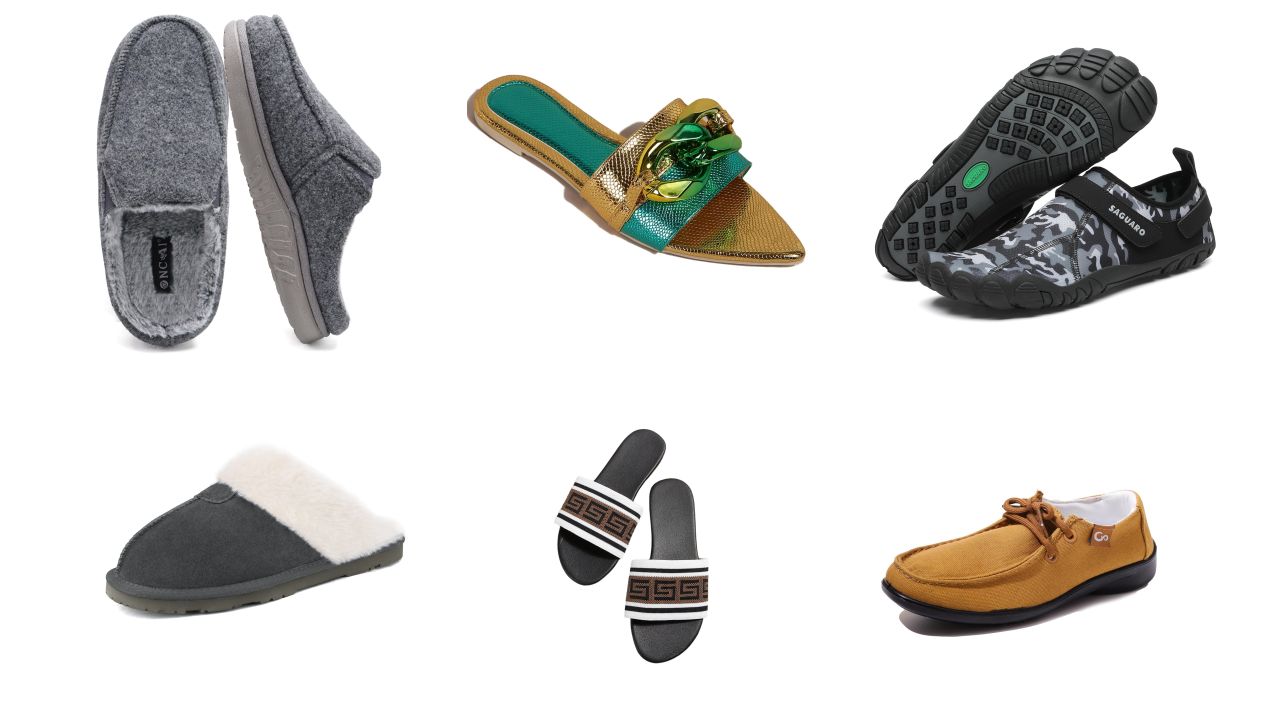 👟 Mixed Shoe Lot | Native, Dream Pairs & Men's Memory Foam Slippers #6144 (41 units) - Image 1