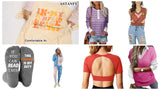 ✨ Trendy Manifested Amazon Fashion Lot – Hoodies, Dresses, Socks & More! #5382 - (90 units) - Image 3