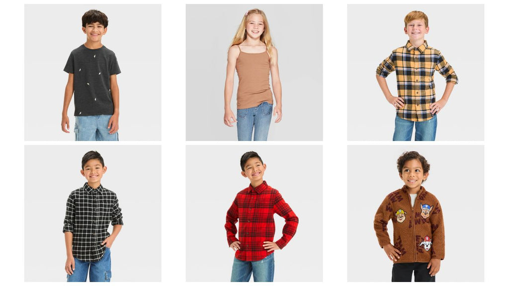 🎒 School-to-Season Target Kids Mix — Flannels, Denim, Leggings, PJs  #5869 (130 units) - Image 2
