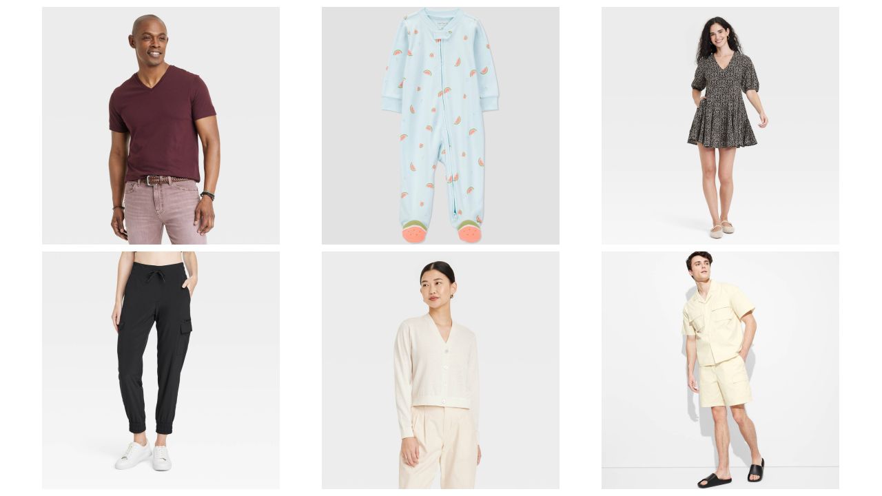 🎯 Target Family Clothing Lot | Men's Goodfellow, Women's Dresses & Kids Mix #6072 (154 units) - Image 1