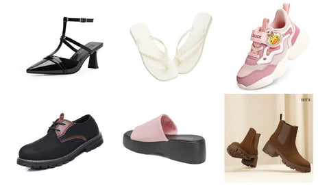 👞 Mixed Amazon Footwear Lot – Sandals, Sneakers, Slippers & More #5765 (54 units) - Image 1
