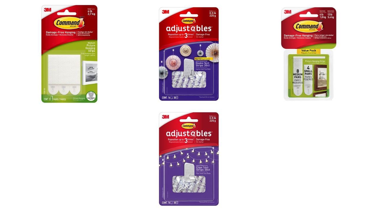 🔩Manifested Command Strips & Hooks Resale Bundle - No Nails, No Problem  #5487 (175 units) - Image 3