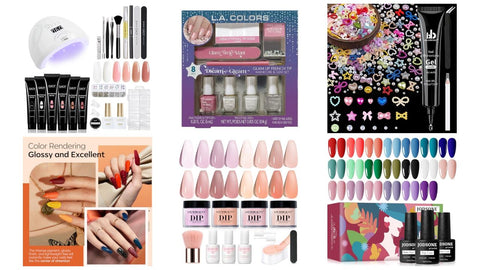 💅Ultimate Manifested Nail Lot - Gel, Dip, Art Tools #5330 - L.A. COLORS, Studio 35 (125 units) - Image 2