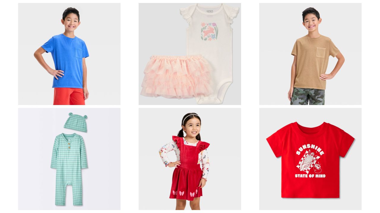 🧸Target Mixed Toddler & Youth Clothing Box - Includes Cloud Island & Bluey #6549 (162 units) - Image 1