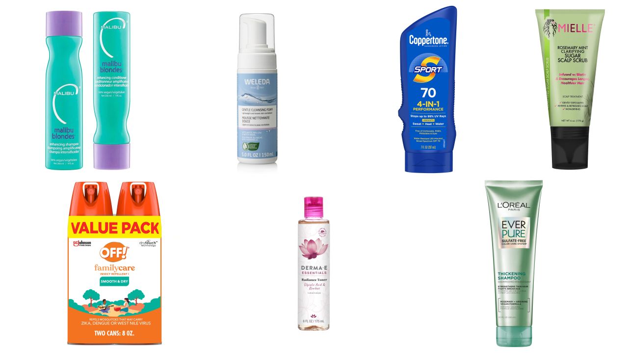 ☀️ Summer Essentials & Salon Hair Collection - Includes Malibu C & Nexxus #6466 (110 units) - Image 3