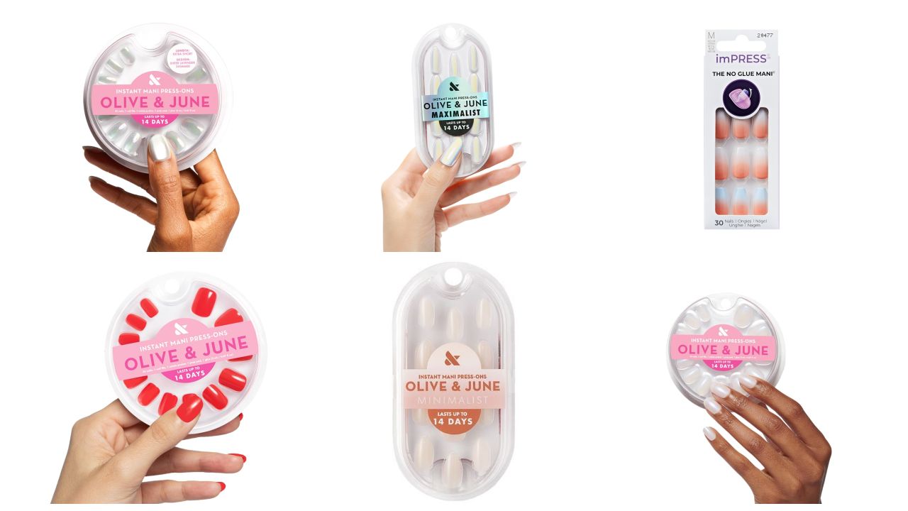 💅 Huge Olive & June Nail Lot | Chrome, Gradient, French & imPRESS #6110 (275 units) - Image 2