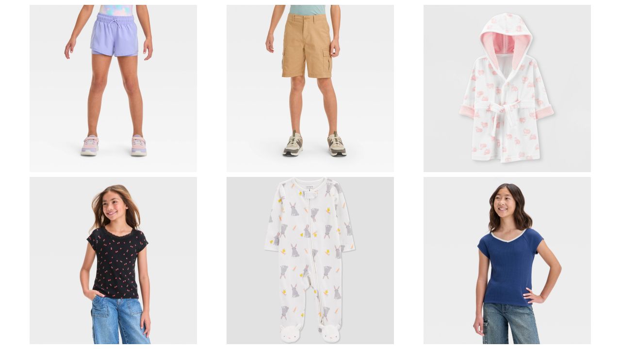 🎯 Target Clothing Haul | Notre Dame, Squishmallows & Carter's Essentials #6071 (116 units) - Image 1