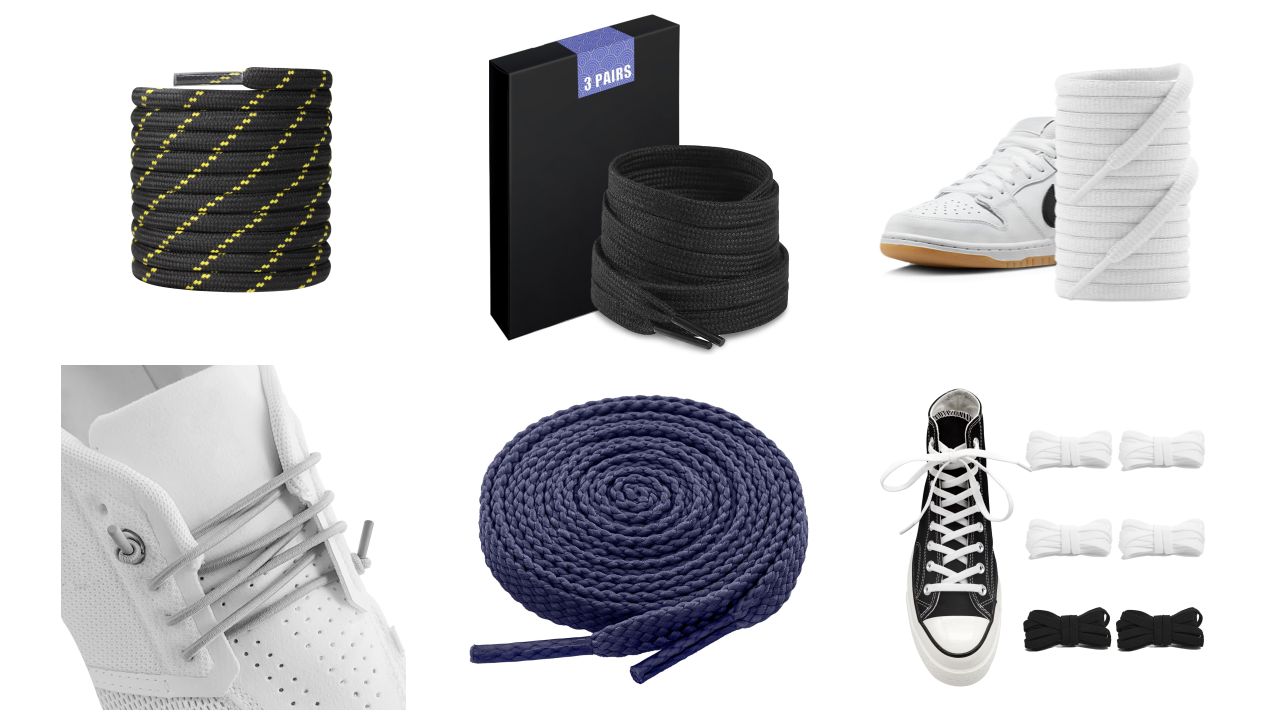 👟 Bulk Shoelace Lot | On Cloud, Hey Dude Replacements + Elastic Laces #6050 (500 units) - Image 1