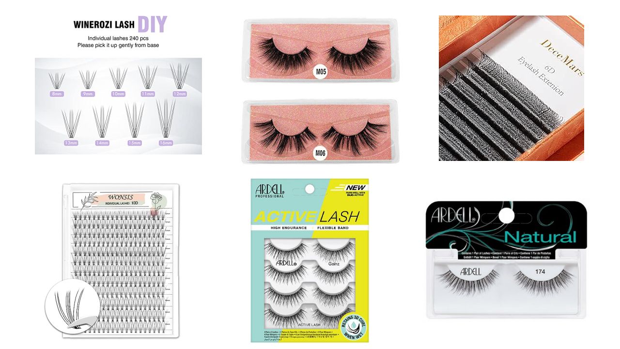 🧵 DIY Lash Extension Kits + Tools + Glue – Manifested #5540 - Ardell, KISS, Mina (250 units) - Image 3