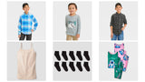 🧸 Manifested Target Kids Clothing Lot — Everyday, Seasonal & Sleepwear #5935 (151 units) - Image 1