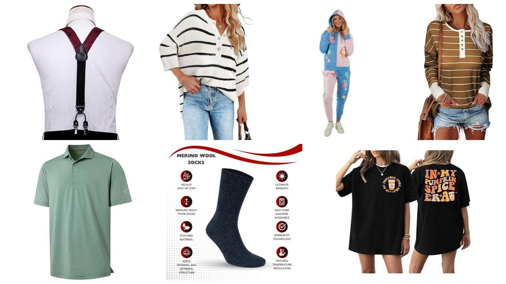 ✨ Trendy Manifested Amazon Fashion Lot – Hoodies, Dresses, Socks & More! #5382 - (90 units) - Image 1
