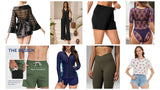 👔 Mixed Amazon Apparel Lot | Leggings, Dresses, Tops, Blazer, Kids’ Sets  #5827 (60 units) - Image 1