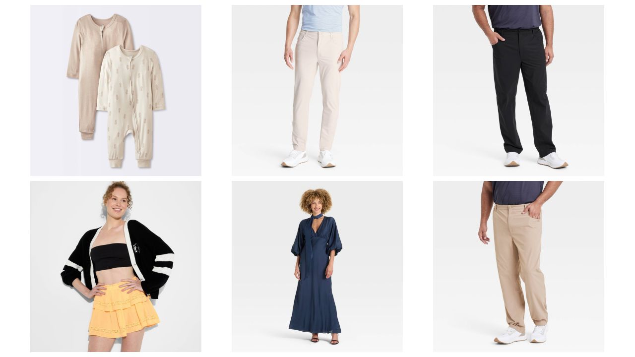 👶 Target Family Fashion Variety - All In Motion, A New Day, and Cloud Island #6498 (132 units) - Image 3