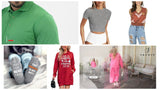 ✨ Trendy Manifested Amazon Fashion Lot – Hoodies, Dresses, Socks & More! #5382 - (90 units) - Image 2